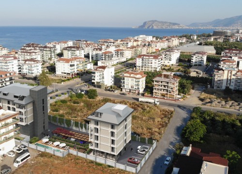 Новый жилой комплекс с инфраструктурой в 250 метрах от моря в районе Кестель