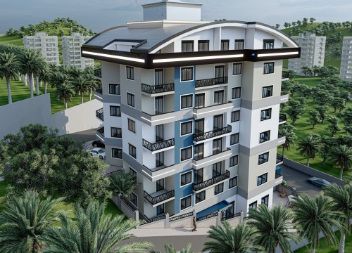 Квартиры в новым комплексе с инфраструктурой в районе Махмутлар