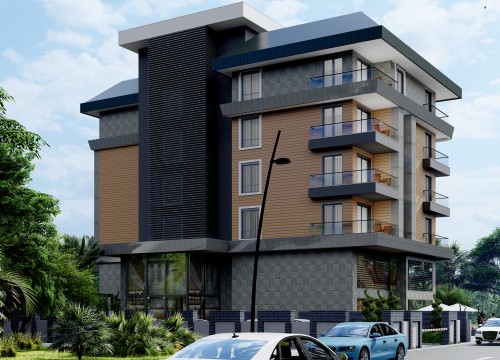 Новая двухкомнатная квартира в 100 метрах от моря, по привлекательной цене в районе Каргыджак