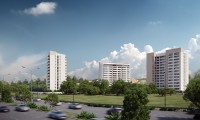 Новый комплекс с большой зеленой территорией и прекрасной инфраструктурой в Мерсине